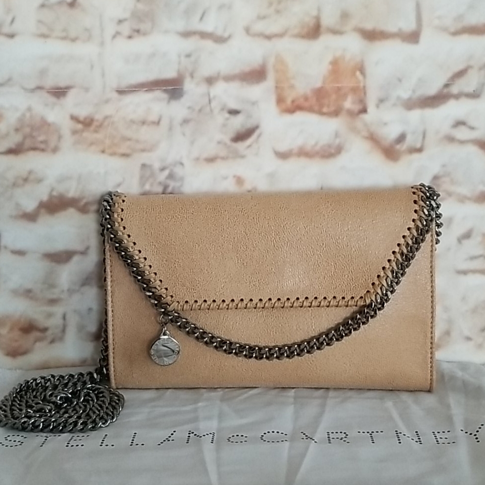 New Stella McCartney Falabella Wallet on a Chain